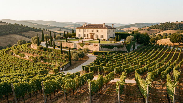 Domaine viticole prestigieux au cœur des paysages vallonnés et lumineux de l’est du Var.